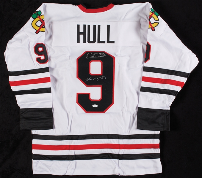 Bobby Hull Signed Blackhawks Jersey (JSA)