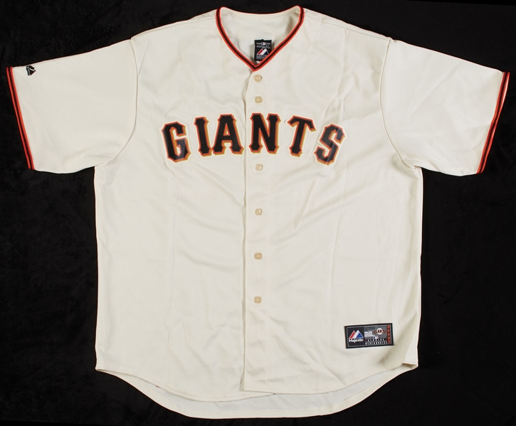 Willie Mays Signed Giants Jersey HOF 79 (JSA)