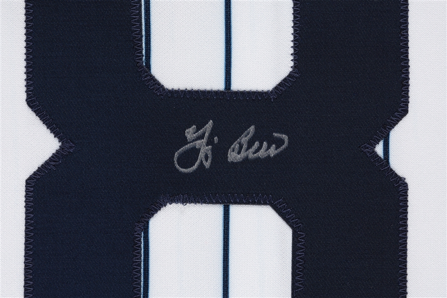 Yogi Berra Signed Yankees Home Jersey (PSA/DNA)