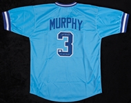 Dale Murphy Signed Braves Jersey "NL MVP 82, 83" (JSA)