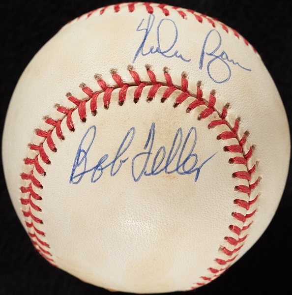 Sandy Koufax, Nolan Ryan & Bob Feller Signed ONL Baseball (JSA)