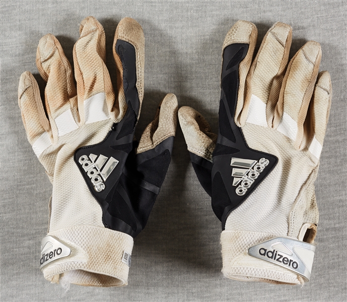 Aaron Judge 2019 Game-Used & Signed Adidas Batting Gloves (MLB) (Fanatics)