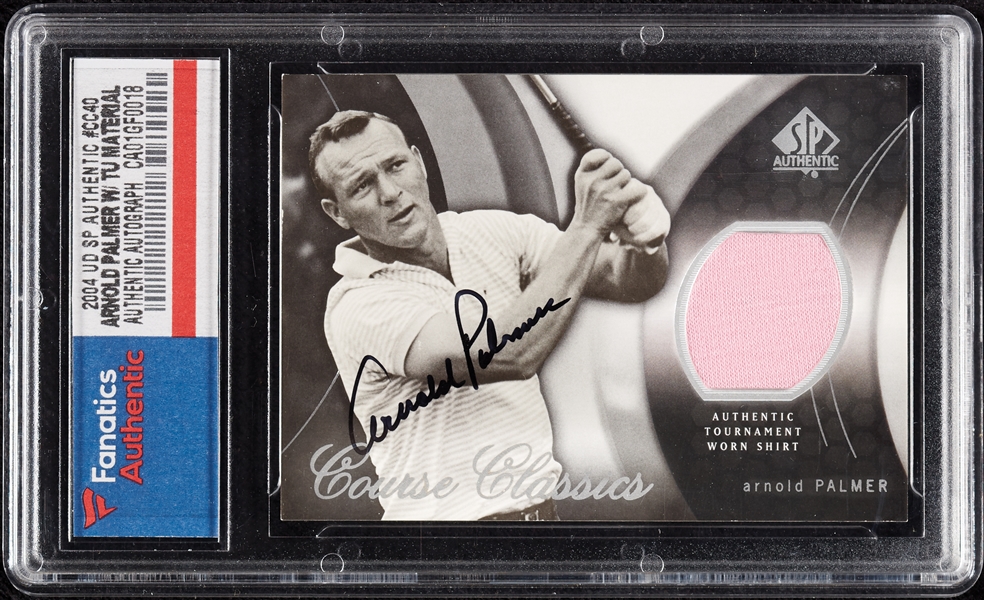 2004 SP Game Used Arnold Palmer Course Classics Autograph (Fanatics)