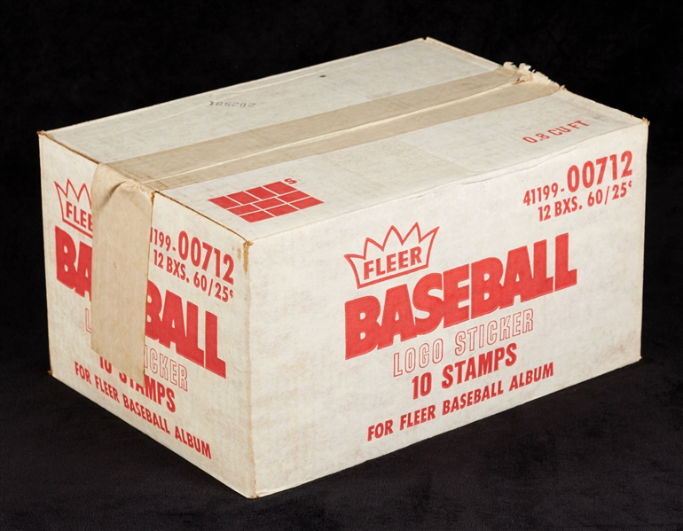 1982 Fleer Baseball Stickers Case (12)