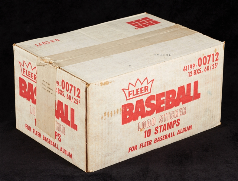 1982 Fleer Baseball Stickers Case (12)