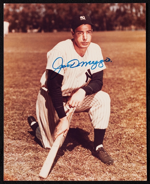 Joe DiMaggio Signed 8x10 Photo (PSA/DNA)