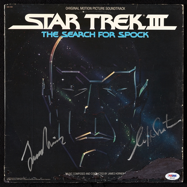 Leonard Nimoy & William Shatner Signed Star Trek Album (PSA/DNA)