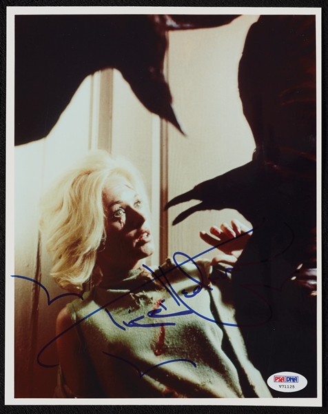 Tippi Hedren Signed 8x10 The Birds Photo (PSA/DNA)