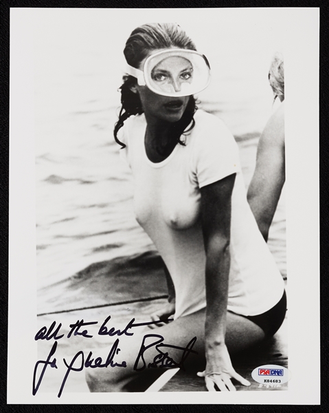 Jacqueline Bisset Signed Iconic The Deep 8x10 Photo (PSA/DNA)