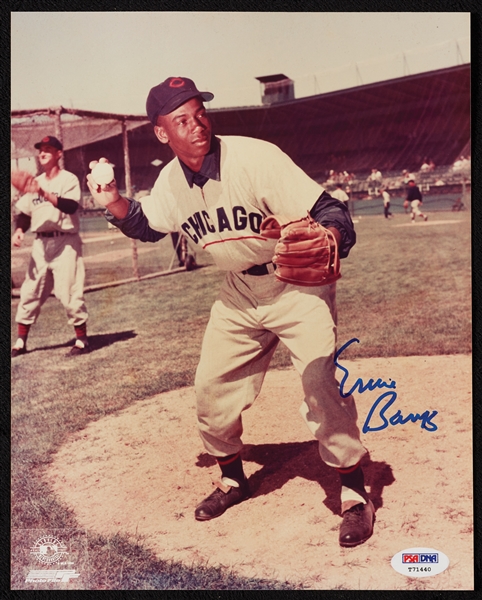 Ernie Banks Signed 8x10 Photo (Graded PSA/DNA 10)