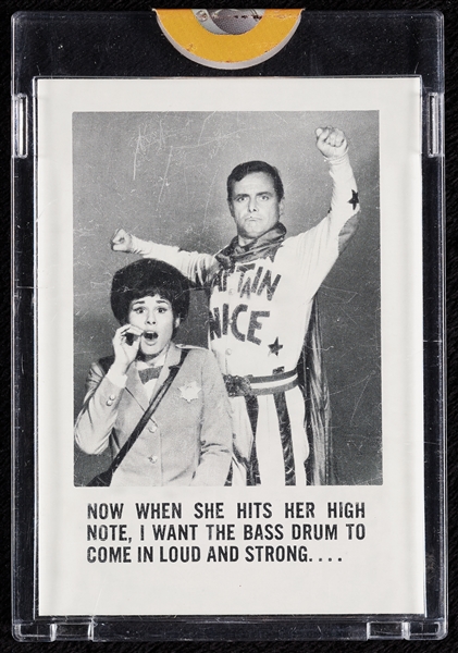 1967 Topps Captain Nice Test Issue Proof Card No. 7 In Full Uniform