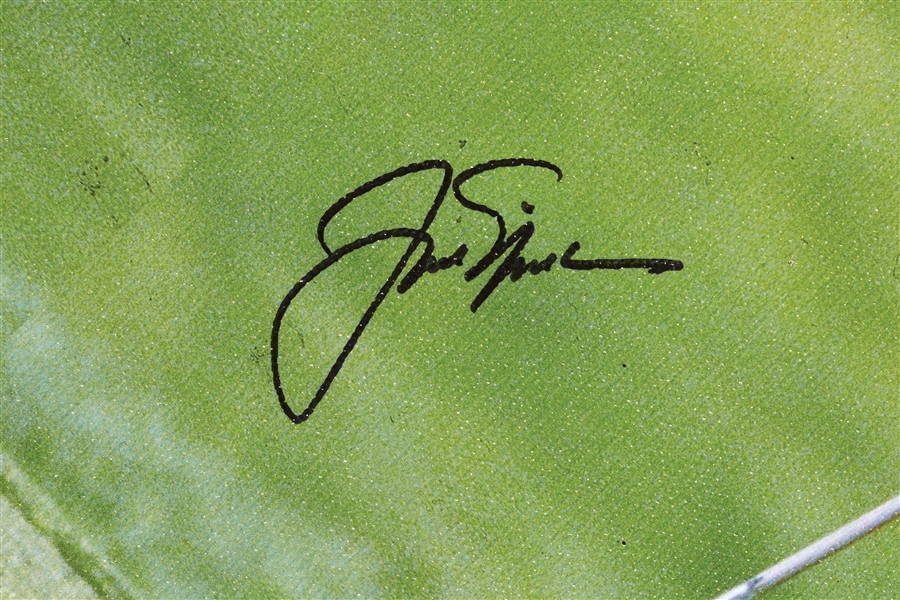 Jack Nicklaus Signed 25x24 Canvas Print (BAS)