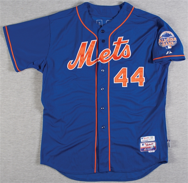 Aaron Harang 2013 Game-Used NY Mets Jersey (MLB)