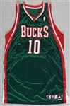 Tyronn Lue 2008-09 Game-Used & Signed Bucks Jersey (Bucks LOA) (Fanatics)