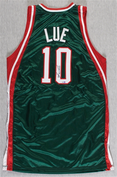 Tyronn Lue 2008-09 Game-Used & Signed Bucks Jersey (Bucks LOA) (Fanatics)