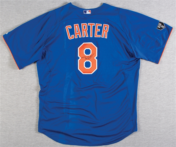 Frank Francisco 2012 Game-Used & Signed Gary Carter Tribute Jersey (MLB)