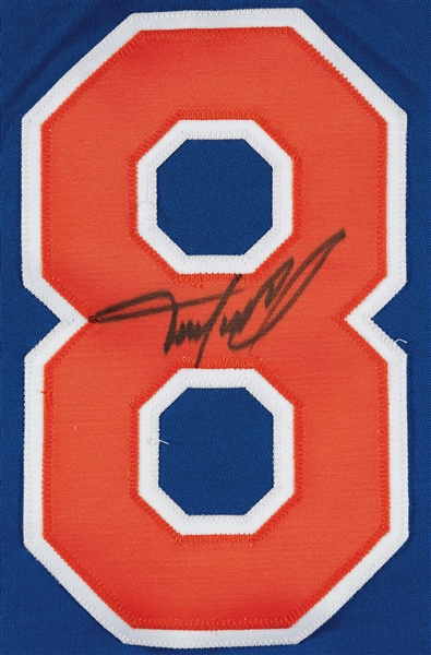 Frank Francisco 2012 Game-Used & Signed Gary Carter Tribute Jersey (MLB)