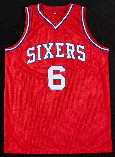 Julius Erving Signed 76ers Jersey (JSA)