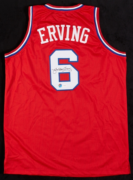 Julius Erving Signed 76ers Jersey (JSA)