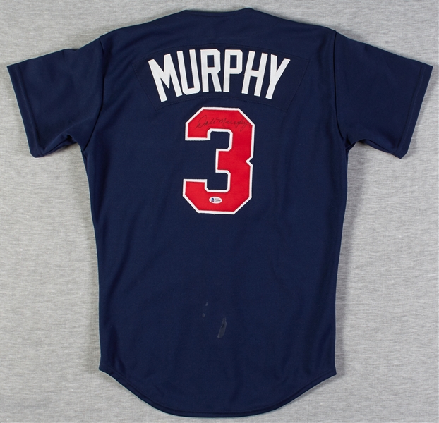 Dale Murphy Signed Braves Jersey (BAS)