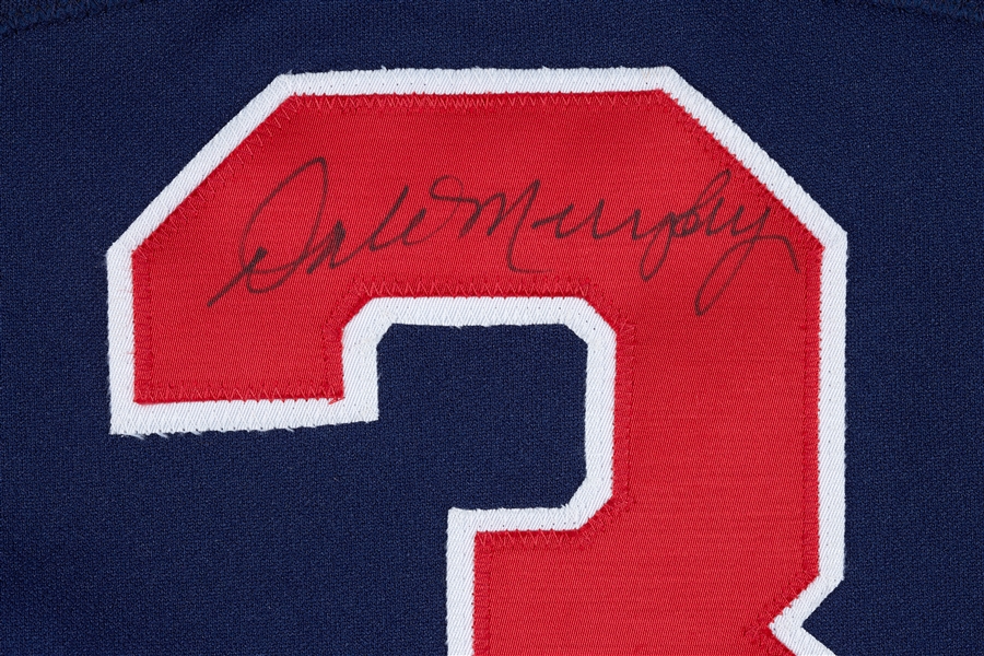 Dale Murphy Signed Braves Jersey (BAS)