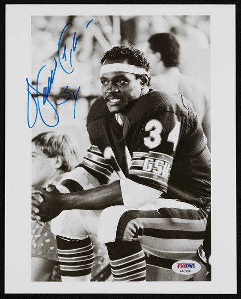 Walter Payton Signed 8x10 Photo (PSA/DNA)