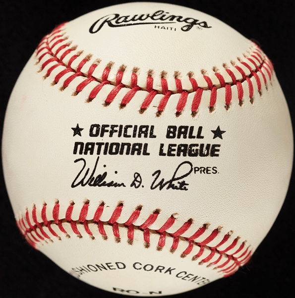 Hank Aaron Single-Signed ONL Baseball (BAS)