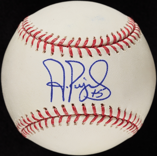 Albert Pujols Single-Signed OML Baseball (BAS)