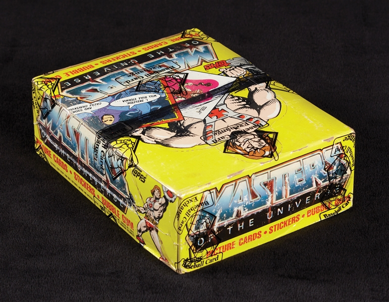 1984 Topps Masters of the Universe Wax Box (BBCE)