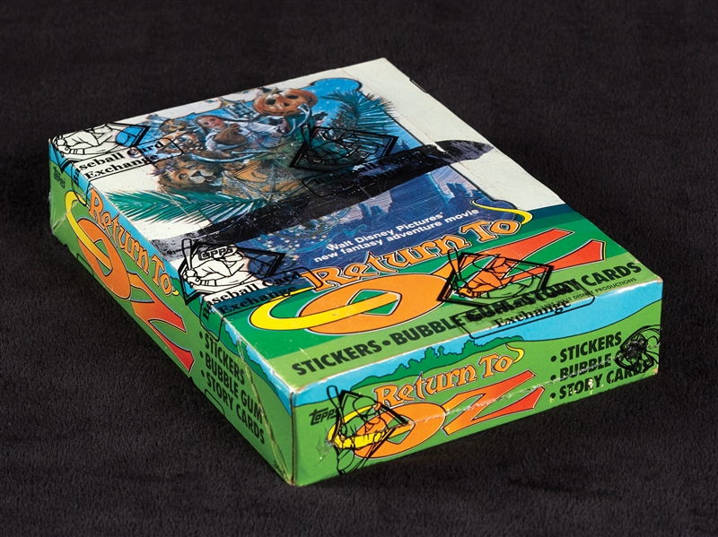 1985 Topps Return to Oz Wax Box (BBCE)