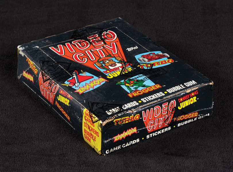 1983 Topps Video City Wax Box (BBCE)