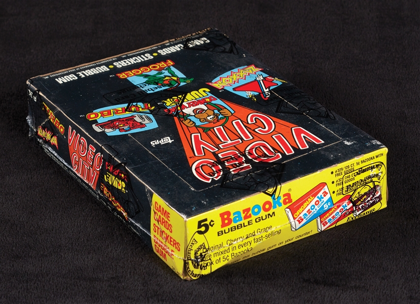 1983 Topps Video City Wax Box (BBCE)