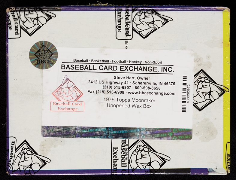 1979 Topps Moonraker Wax Box (BBCE)