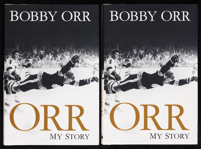 Bobby Orr Signed Orr Books Group (2)