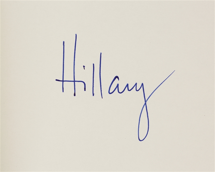 Hillary Clinton Signed Hard Choices Books (2) (BAS)