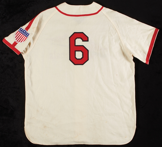 Stan Musial Signed Flannel Jersey (BAS)