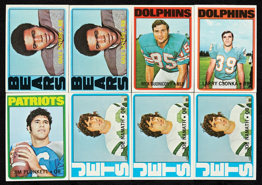 1972 Topps Football Searched Vending Group (600)