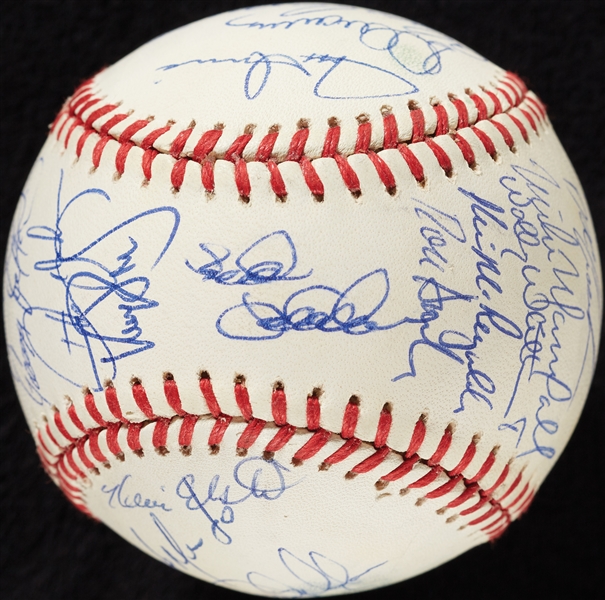 1990 New York Mets Team-Signed Baseball Hoard (13)