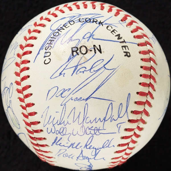 1990 New York Mets Team-Signed Baseball Hoard (13)