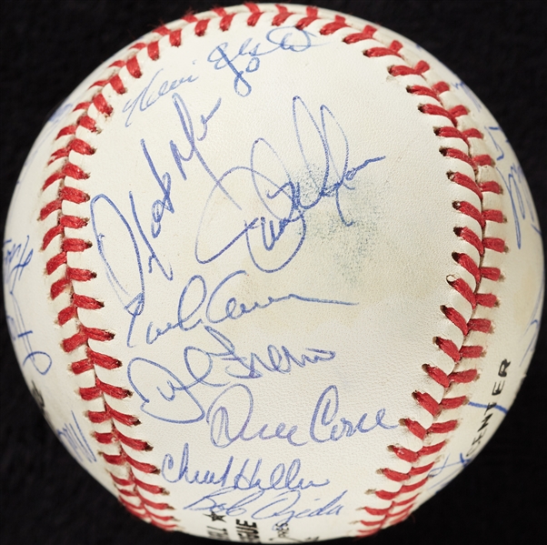 1990 New York Mets Team-Signed Baseball Hoard (13)