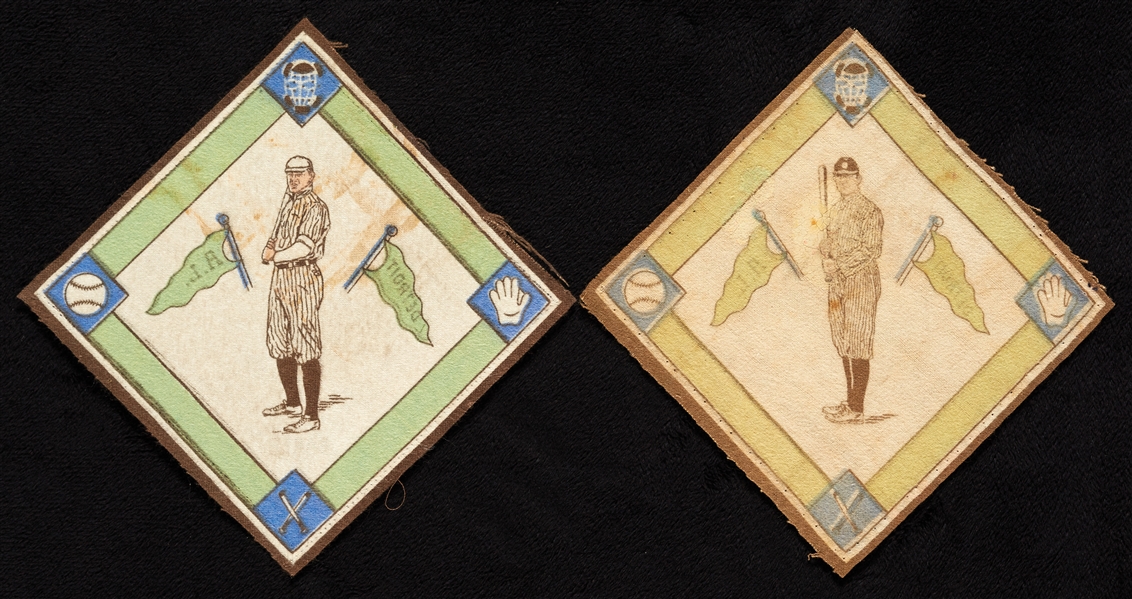 1914 B18 Blankets of Ty Cobb and Del Baker (2)