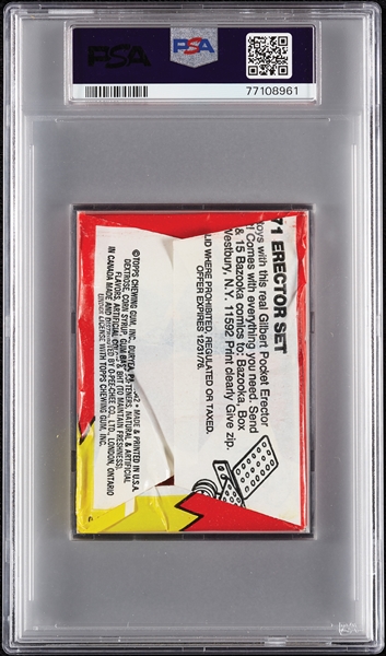 1976 Topps Happy Days Wax Pack (Graded PSA 8)