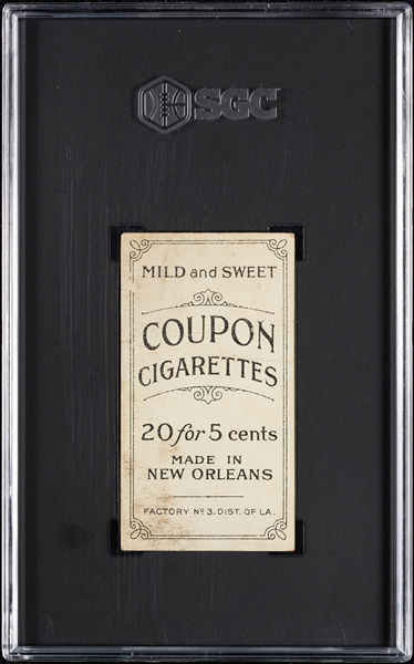 1914 T213 Coupon Cigarettes (Type 2) Otto Knabe SGC 1.5