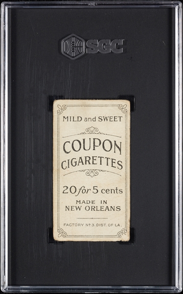 1914 T213 Coupon Cigarettes (Type 2) Owen Wilson SGC 1.5