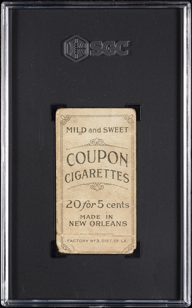 1914 T213 Coupon Cigarettes (Type 2) Tom Needham SGC 1