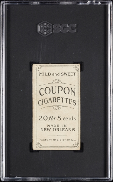 1914 T213 Coupon Cigarettes (Type 2) Danny Murphy SGC 1.5