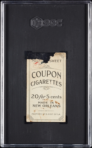 1914 T213 Coupon Cigarettes (Type 2) Larry Doyle Portrait SGC Authentic