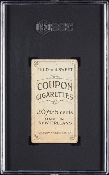 1914 T213 Coupon Cigarettes (Type 2) Bobby Byrne SGC 1.5