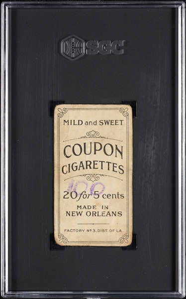 1914 T213 Coupon Cigarettes (Type 2) Larry Doyle Portrait SGC 1