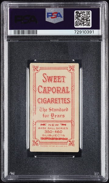 1909-11 T206 Harry Davis Phila., Davis Front PSA 1